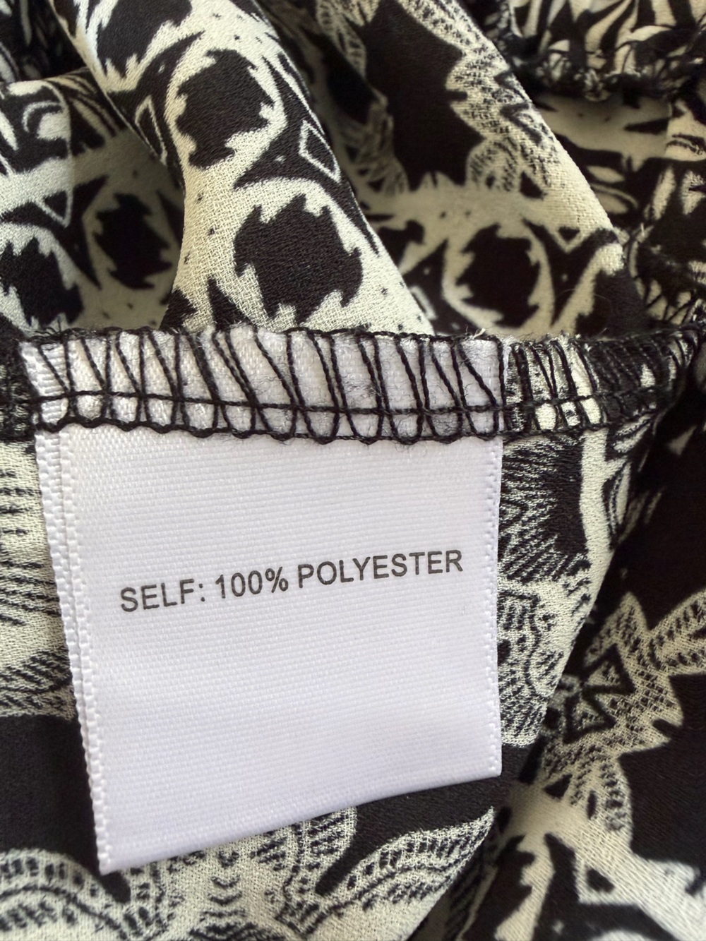 Rose + Olive 2 Piece Black White Printed Set - Picture 6 of 6
